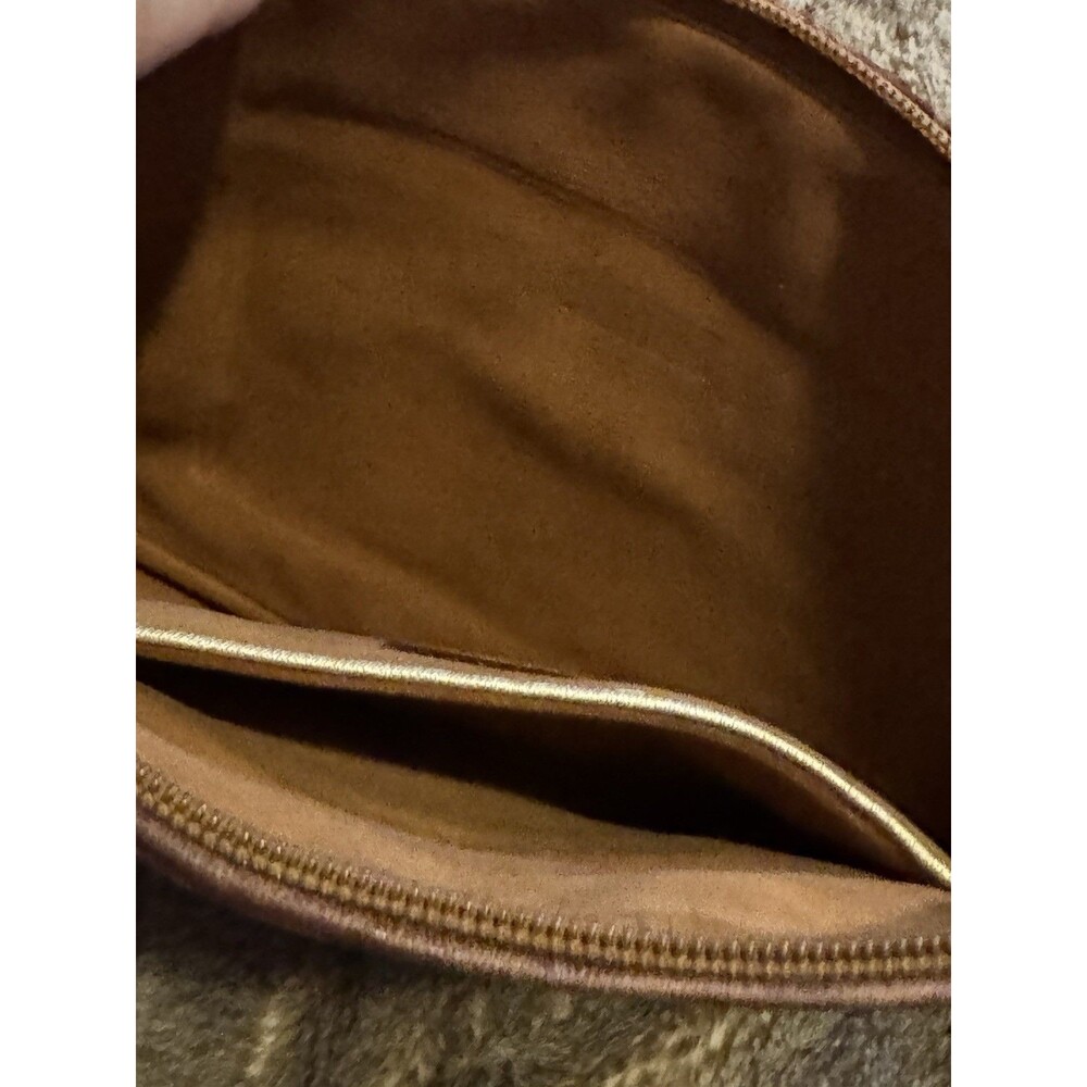 Vintage Sneak Skin Leather Patchwork Clutch Purse by Carlos Fiori made In Italy - Picture 11 of 13